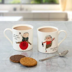 Rosie Made A Thing You’ve Still Got It Mug -Yanke Home Shop mclaggan rosie made a thing qrh25 still got it qrh21 age better wine mug lifestyleb 1