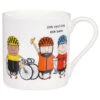 Rosie Made A Thing Cycling/Beer Mug -Yanke Home Shop mclaggan rosie made a thing qrh46 cycling beer mug 01