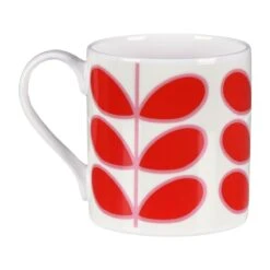 Orla Kiely Linear Stem Red Large Mug 7 Orla Kiely Linear Stem Red Large Mug -Yanke Home Shop mclaggan smith orla kiely msqok168 linear stem red large mug 03