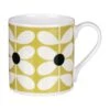 Orla Kiely 60’s Stem Ochre Large Mug -Yanke Home Shop mclaggan smith orla kiely msqok175 60s stem ochre large mug 01