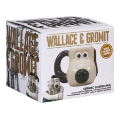 Wallace & Gromit– Gromit Shaped Mug -Yanke Home Shop mugdaa01 wallace gromit gromit shaped mug