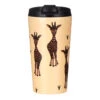 Eco Chic Beige Giraffe Stainless Steel Travel Coffee Cup -Yanke Home Shop n26 eco chic beige giraffe stainless steel travel coffee cup 01