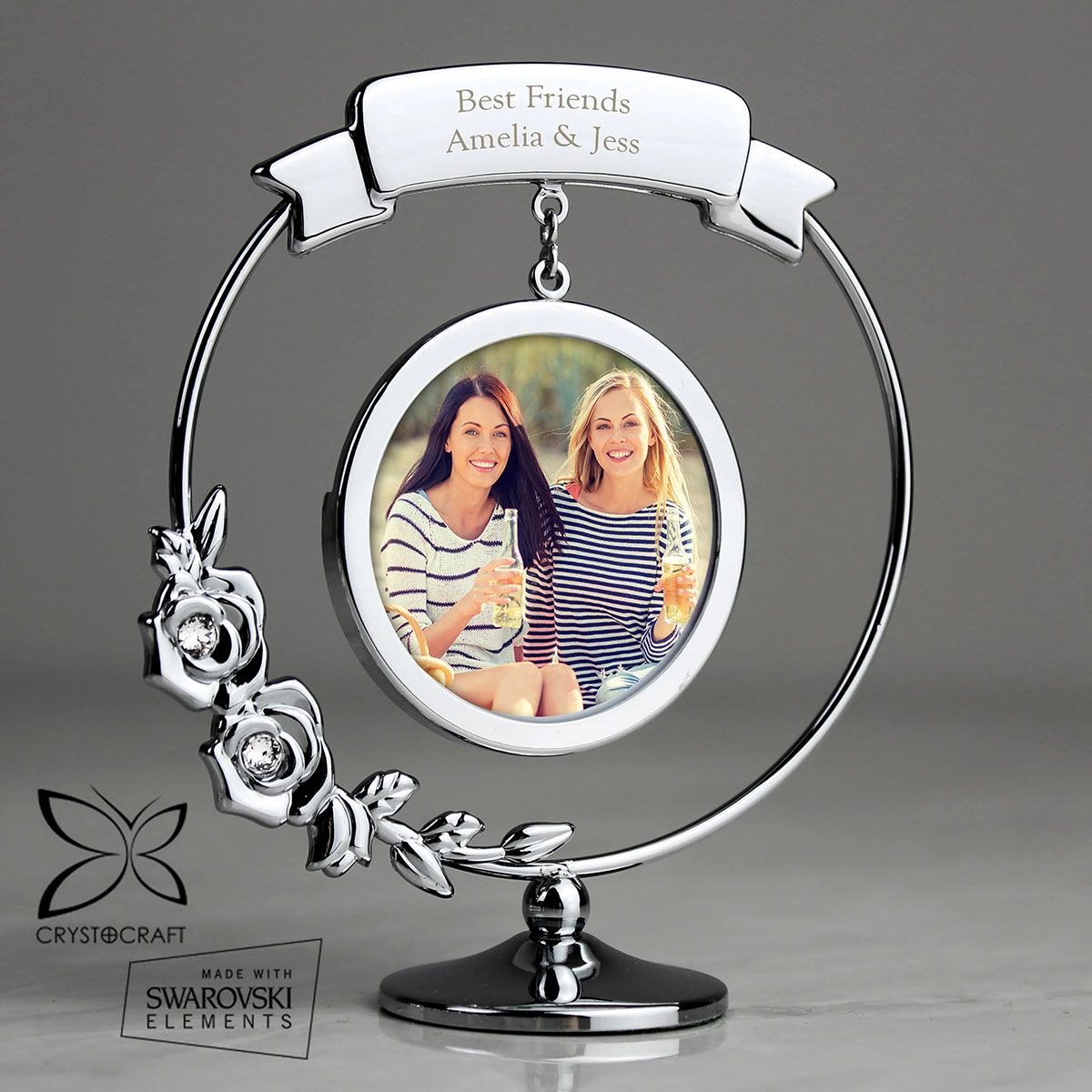 Personalised Crystocraft Photo Frame Ornament 6 Personalised Crystocraft Photo Frame Ornament - Image 4