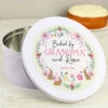 Personalised Springtime Cake Tin -Yanke Home Shop p0104m72 1