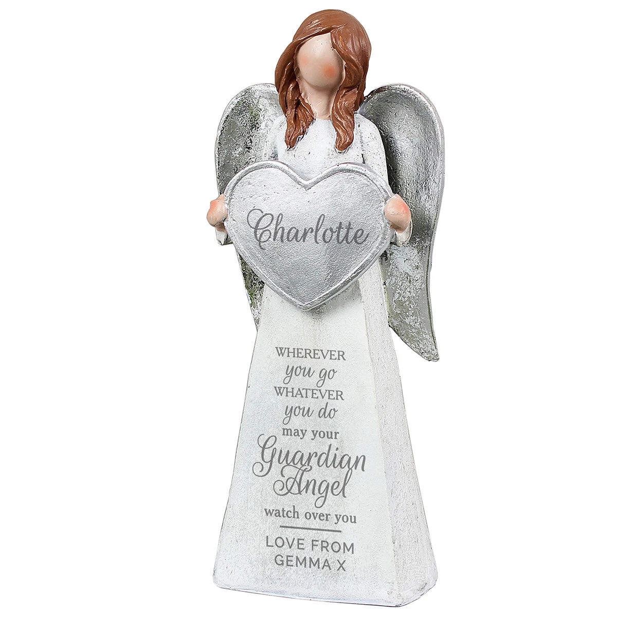 Personalised ‘Guardian Angel’ Memorial Angel Ornament 5 Personalised ‘Guardian Angel’ Memorial Angel Ornament - Image 3