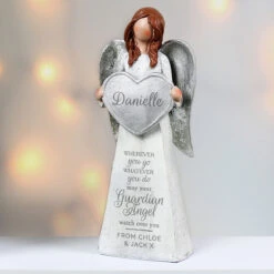 Personalised ‘Guardian Angel’ Memorial Angel Ornament 7 Personalised ‘Guardian Angel’ Memorial Angel Ornament -Yanke Home Shop p011393 3 1