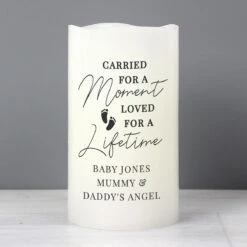 Personalised Carried For A Moment LED Candle 7 Personalised Carried For A Moment LED Candle -Yanke Home Shop p0409d95 personalised carried for a moment led candle 3