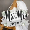 Personalised ‘Mr & Mrs’ Wooden Hanging Decoration 2 Personalised ‘Mr & Mrs’ Wooden Hanging Decoration -Yanke Home Shop p071195 personalised mr and mrs wooden hanging decoration 1