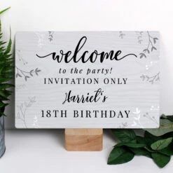 Personalised Welcome Metal Sign -Yanke Home Shop p0804a64 personalised welcome metal sign 5