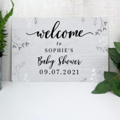 Personalised Welcome Metal Sign -Yanke Home Shop p0804a64 personalised welcome metal sign 6