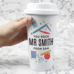 Personalised Teachers Insulated Eco Travel Cup -Yanke Home Shop p0813b09 personalised teachers insulated eco travel cup 5
