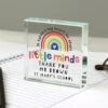 Personalised Teacher ‘Shape Little Minds’ Crystal Token -Yanke Home Shop p1007e27 1