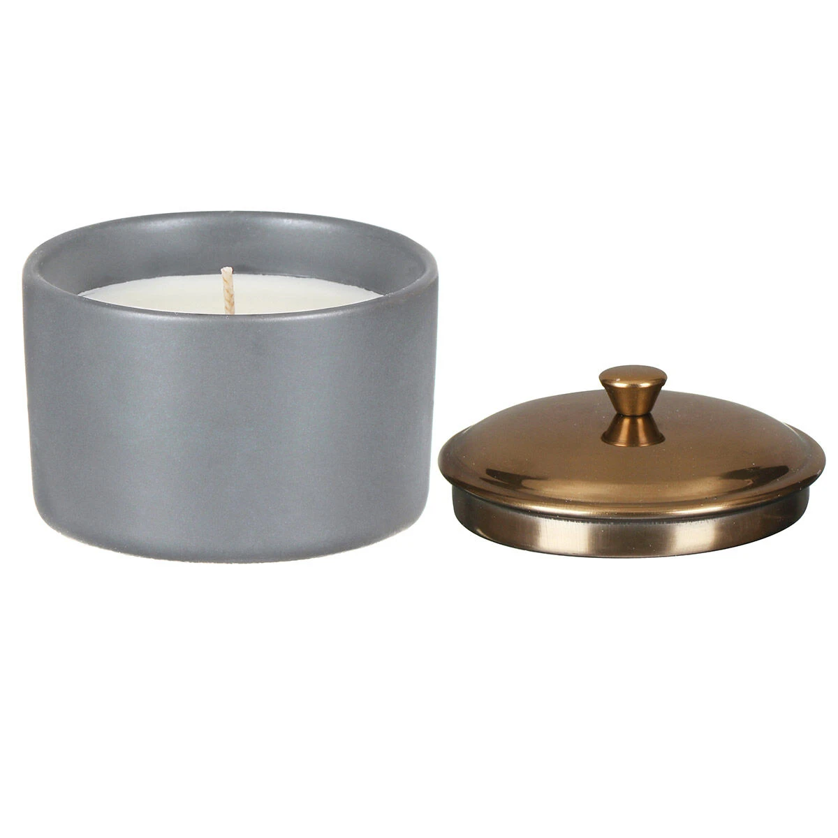 Paddywax Hygge 141g Vetiver & Cardamom Grey Ceramic Soy Candle 4 Paddywax Hygge 141g Vetiver & Cardamom Grey Ceramic Soy Candle - Image 2