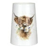 Wrendale Cow 'Daisy Coo' 20cm Vase -Yanke Home Shop portmeirion wrendale wnrw4348 xl cow vase