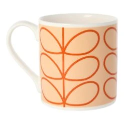 Orla Kiely Linear Stem Tomato Large Mug -Yanke Home Shop qok133c