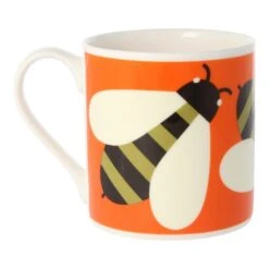 Orla Kiely Busy Bee Orange Large Mug -Yanke Home Shop qok134c