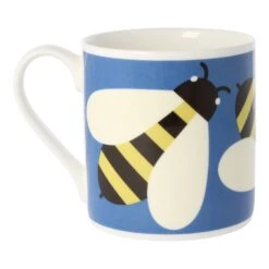 Orla Kiely Busy Bee Blue Large Mug -Yanke Home Shop qok135c