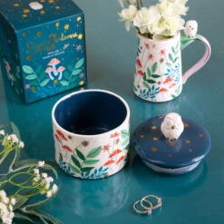 House Of Disaster Secret Garden Owl Jar -Yanke Home Shop secjarow house of disaster secret garden owl jar ls