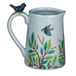 House Of Disaster Secret Garden Bird Jug -Yanke Home Shop secjugbd house of disaster secret garden bird jug 04