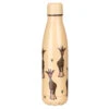 Eco Chic Beige Giraffe 500ml Thermal Drinks Bottle -Yanke Home Shop t37 eco chic beige giraffe 500ml thermal drinks bottle 01