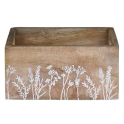 Transomnia Small Wooden Meadow Flowers Trug 10 Transomnia Small Wooden Meadow Flowers Trug -Yanke Home Shop transomnia boxx226 meadow flowers small wooden trug 1