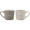 Widdop & Co Amore ‘Always & Forever’ Boxed Set Of 2 Mugs -Yanke Home Shop widdop co am218 amore set of grey and white mugs always and forever
