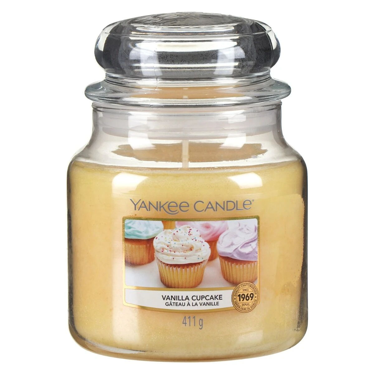 Yankee Candle Vanilla Cupcake Medium Jar Candle 3 Yankee Candle Vanilla Cupcake Medium Jar Candle