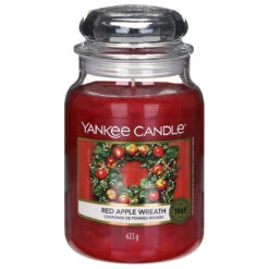 Yankee Candle Red Apple Wreath Large Jar Candle