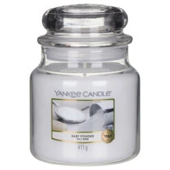 Yankee Candle Baby Powder Medium Jar Candle