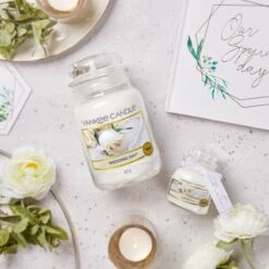 Yankee Candle Wedding Day Large Jar Candle -Yanke Home Shop yankee candle 115438e wedding day large jar candle lifestyle 1