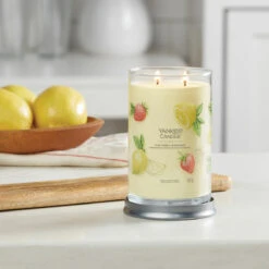 Yankee Candle Iced Berry Lemonade Signature Large Tumbler Candle 7 Yankee Candle Iced Berry Lemonade Signature Large Tumbler Candle -Yanke Home Shop yankee candle 1630051e iced berry lemonade signature large tumbler candle lifestyle 1