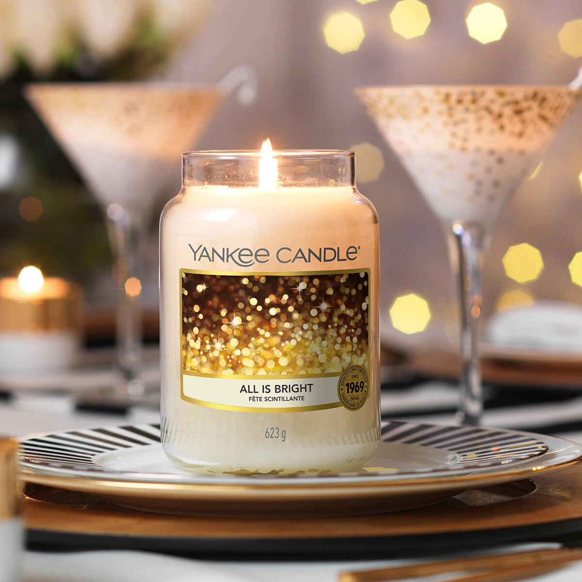 Yankee Candle All Is Bright Large Jar Candle 4 Yankee Candle All Is Bright Large Jar Candle - Image 2