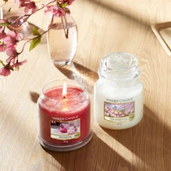 Yankee Candle Sweet Plum Sake Medium Jar Candle -Yanke Home Shop yankee candle ss22 q2 medium jars 2