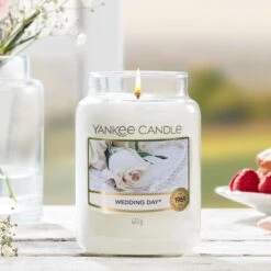 Yankee Candle Wedding Day Large Jar Candle -Yanke Home Shop yankee wedding day